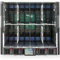 HP BLc7000 Single-Phase Enclosure w/6 Power Supplies and 10 Fans w/16 Insight Control Environment Licenses - rack-mountable 658959-S21