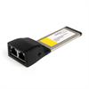 Startech Dual Port ExpressCard Gigabit Laptop Ethernet NIC Network Adapter Card - network adapter - 2 ports EC2000S