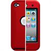 Otterbox iPod Touch 4th Generation Defender Series Case - Black Plastic / Red Silicone APL2-T4GXX-A9-E4