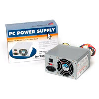 Startech 300 Watt ATX Replacement Computer PC Power Supply - power supply - 300 Watt ATXPOWER300 &nbsp;&nbsp;&nbsp;&nbsp;&nbsp;&nbsp;&nbsp;&nbsp;