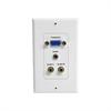 StarTech Audio/Video Faceplate - White
