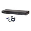 Aten Technology ALTUSEN KH1516AUKIT - KVM switch - 16 ports - desktop, rack-mountable