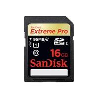 Sandisk Extreme Pro - flash memory card - 16 GB - SDHC UHS-I