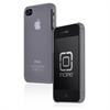 Incipio iPhone 4 4S feather Ultralight Hard Shell Case - Matte Translucent Mercury Gray