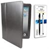 Adesso Case and 2-in-1 Stylus Pen for iPad & iPad 2 - Gray