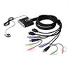 Aten Technology CS692 - KVM / audio switch - 2 ports - desktop