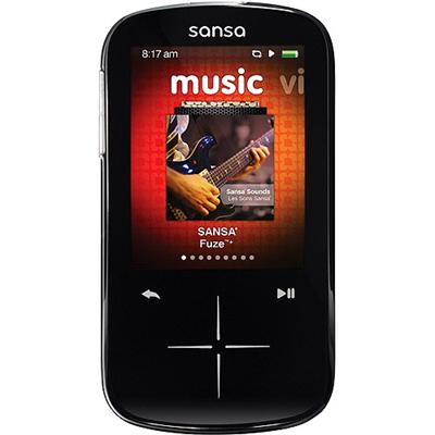 Sandisk Sansa Fuze+ 8GB Mp3 Player - Black