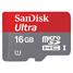 Sandisk Mobile Ultra flash memory card - 16 GB - microSDHC UHS-I