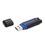 PNY 16GB Attaché 2 USB 2.0 Flash Drive - Black,Blue P-FD16GATT2-GE
