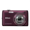 Nikon COOLPIX S4100 14MP Digital Camera - Plum - Refurbished CPS4100PLUMRB