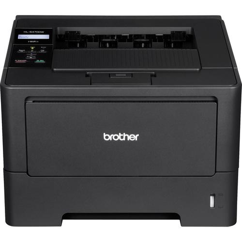 Brother HL-5470DW Monochrome High-Speed Laser Printer with Wireless Networking and Duplex