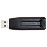 Verbatim Store 'n' Go V3 USB 3.0 Drive - 8GB Black/Gray 49171