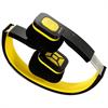 Eagle Tech Computers Foldable Bluetooth Headset - Wireless Music Streaming and Hands-Free Calling (Black Yellow)