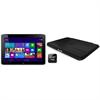 HP Smart Buy ElitePad 900 Intel Atom Z2760 1.80GHz Tablet - 2GB RAM, 32GB eMMC SSD, 10.1" WXGA with Multi-Touch, 802.11a/b/g/n, Bluetooth, HSPA+/CDMA, Webcam, 2-cell Li-Polymer with HP ElitePad Case and Asset Tag