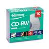 Memorex CD-RW 4X 10-Pack Slim Jewel Cases